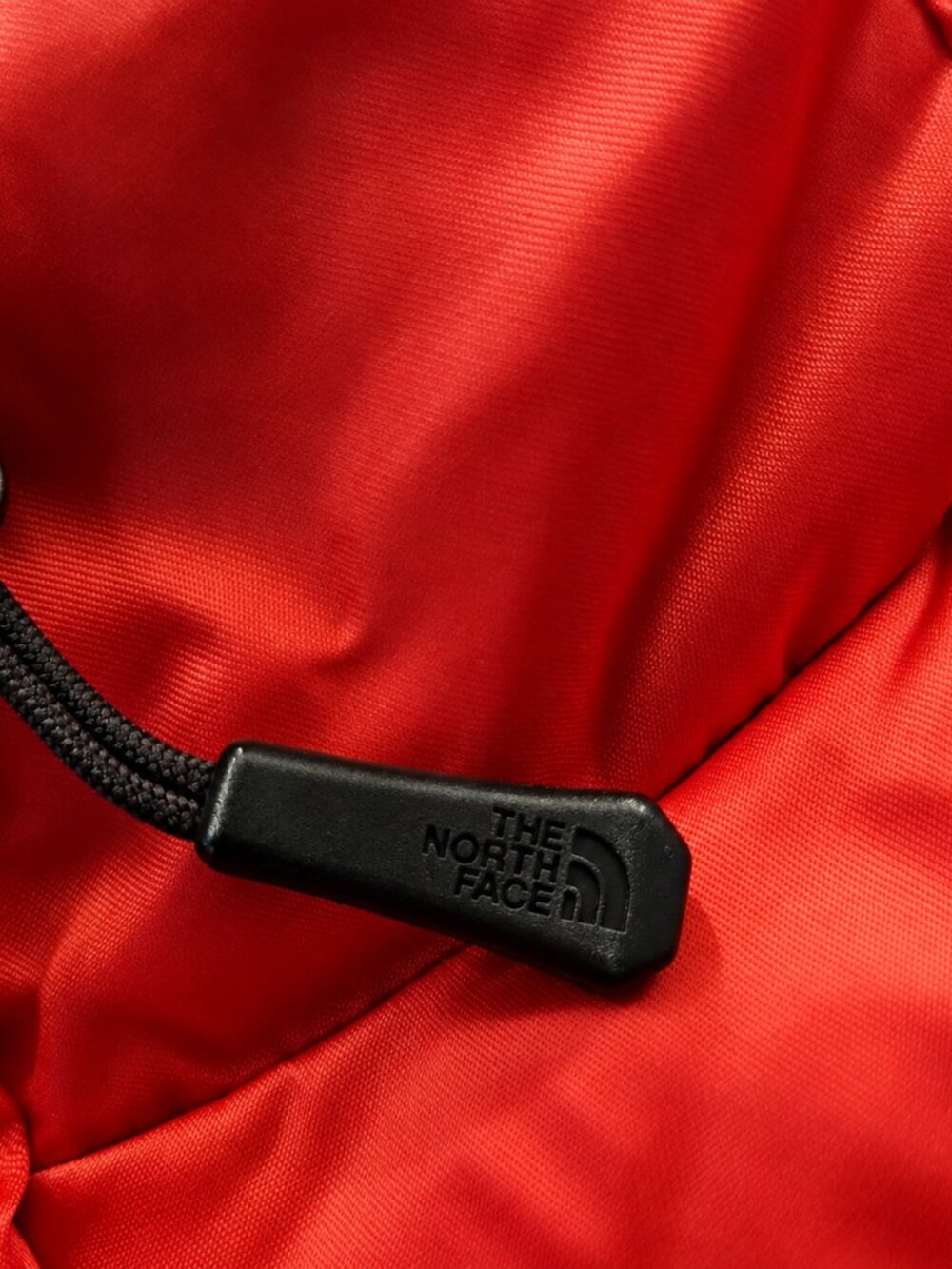 The North Face Women's 550 Goose Down Red Puffer Jacket L - Picture 6 of 10